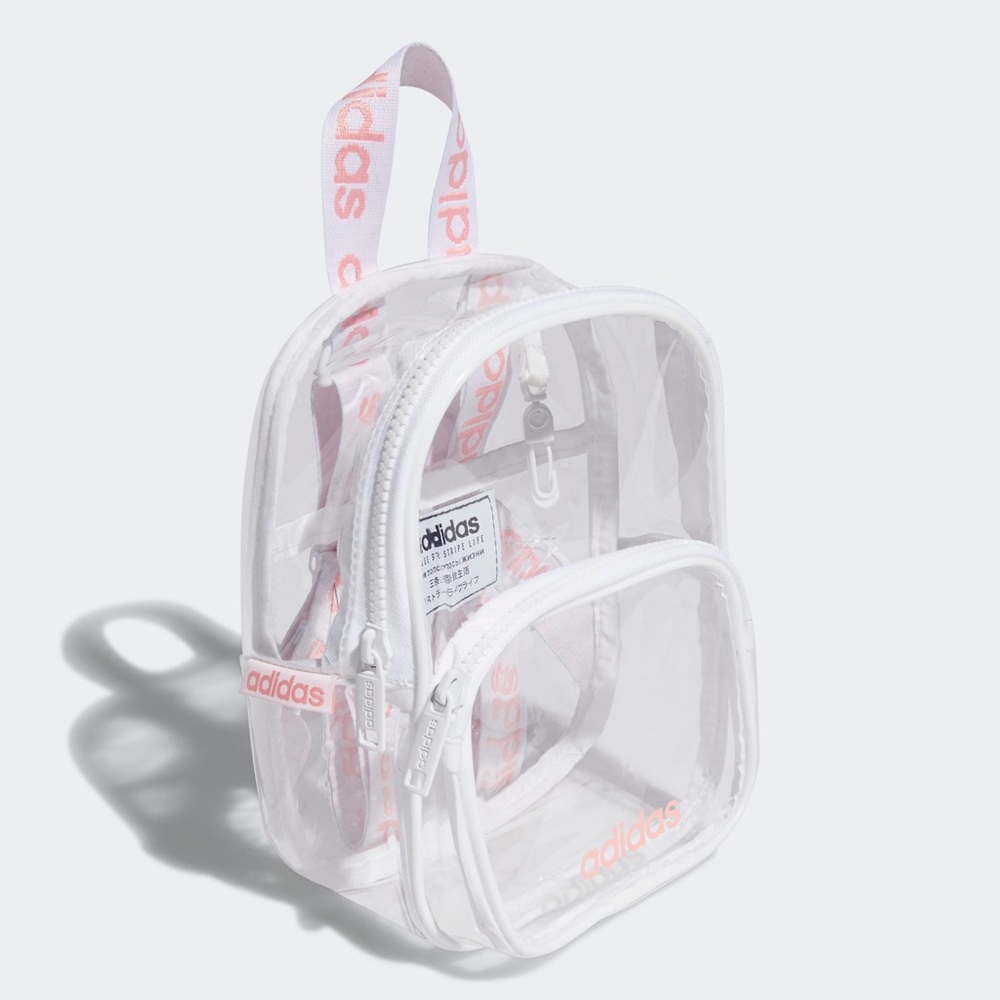 *BUNDLE* Adidas Mini Clear Backpack/Waist Pack - Picture 5 of 11